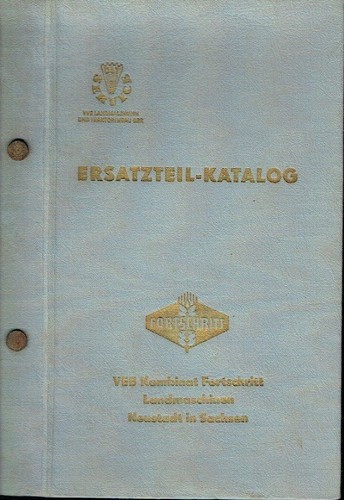 Veb fortschritt landmaschinen - veb,