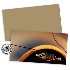 Gutscheinkarten mit Kuverts