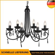 Pendelleuchte Kronleuchter Deckenleuchte Kristall Lampe Lüster Leuchte vidaXL