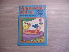 SCHWEDEN WITZE Nr. 27 - Sexy Witze der 60er Jahre vom Moewig Verlag - Z 1