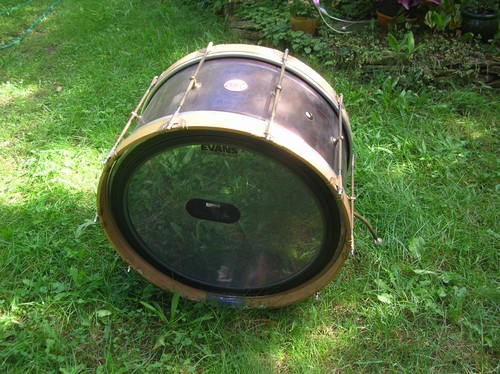 Bass trommel aus - bass, kupfer