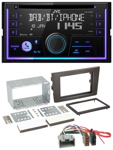 Jvc mp3 usb - 2din, bluetooth