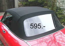 Verdeck für Alfa Spider (115), Stoff, schwarz,