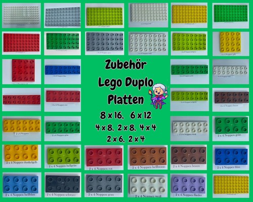Lego duplo platten - duplo, platten/flache