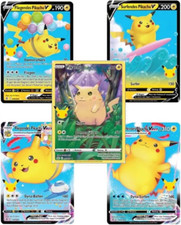 Pikachu Celebrations Set Fliegendes Surfendes V VMAX Pokemon Geschenk Idee