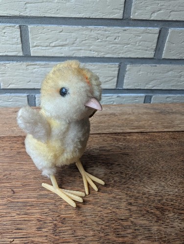Steiff küken alt knopf - küken, fahne