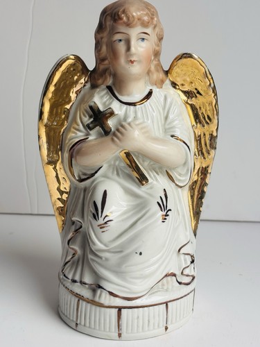 Antiker schutzengel porzellan - antiker,