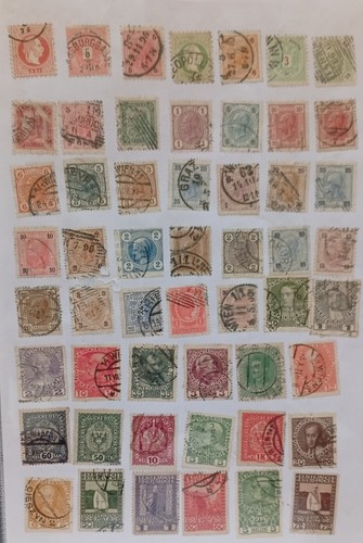 194 alte briefmarken - 194,