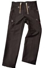 Zunfthose schwarz Zimmermannshose Arbeitshose Bundhose Doppelpilot Dachdeckerei
