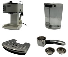DeLonghi Scultura ECZ351 Kaffeemaschine Silber Ersatzteile Behälter Siebträger