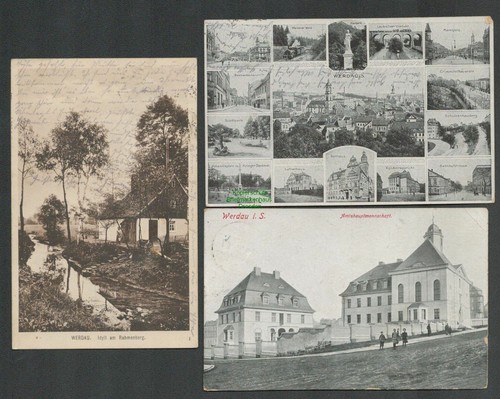 138915 werdau rahmenberg - ak,