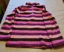 Mädchen – Nicki – Pullover – rosa gestreift – Gr. 122/128 – TCM