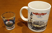 St. Petersburg Souvenirtasse