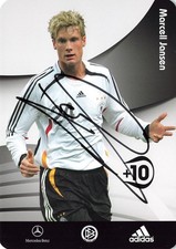 Marcell Jansen, Originalautogramm, Autogrammkarte, DFB, Nationalspieler