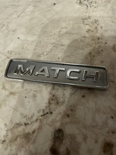 ORIGINAL Plakette Logo MATCH