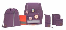 Lässig School Set Boxy Unique Schulranzen Purple Violett