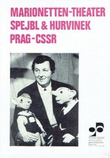 Marionetten Theater Spejbl & Hurvinek Prag DDR Programm Amorosiade 1971