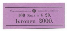 +++ Banknoten Banderole für