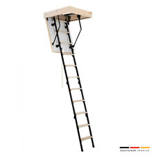 Oman Bodentreppe Mini Termo aus Metall und Holz Dachbodentreppe ökologisch
