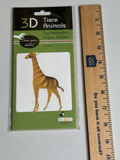 Paper model giraffe - 3d,