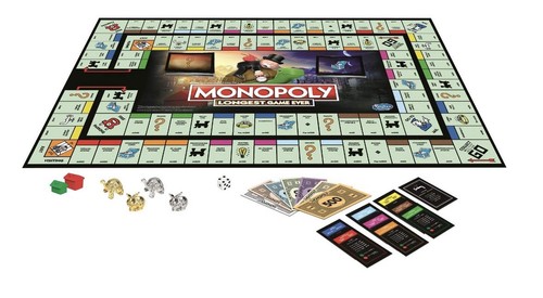 Hasbro monopoly longest - hasbro, game
