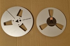 2 Metallspulen 18cm (1x