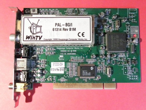 Hauppauge wintv 61314 - hauppauge, b1m