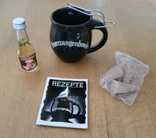 Tasse Feuerzangenbowle mit Zubehör