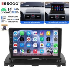 6+128G Carplay für Volvo XC90 2004-2014 Android 14 Autoradio GPS NAVI RDS BT KAM