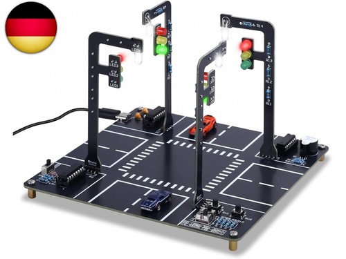 Verkehrsampel diy löt - verkehrsampel,