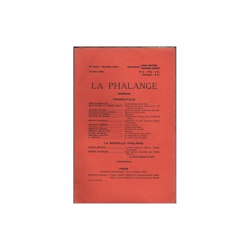 Phalange frankreich italien - la,