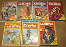21 Lassiter Erotik Altwestern aus  DM-Zeit, 7x 3 Romanhefte Band, Mängel bk465