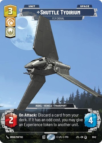 Swu shuttle tydirium fly - swu,
