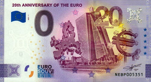 Null euro schein - null,