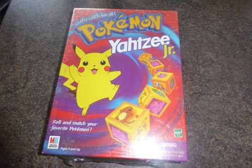 Vintage pokemon yahtzee - pokemon,