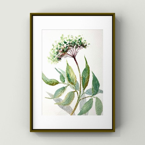 Original aquarell gemälde - original,