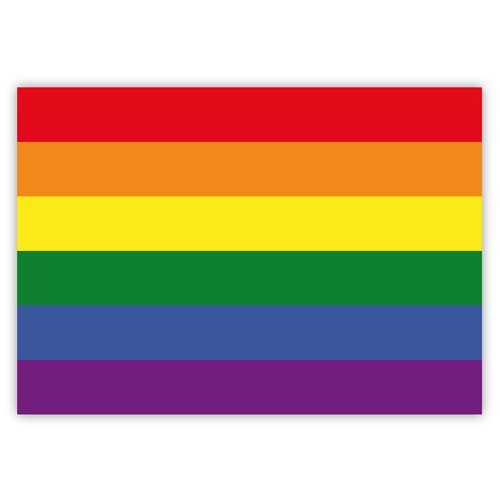 Aufkleber regenbogen - x,