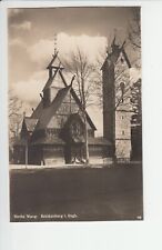 AK Riesengebirge Karkonosze Brückenberg Krummhübel Karpacz Kirche Wang