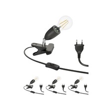 E27 Klemmleuchte LIK, schwarz