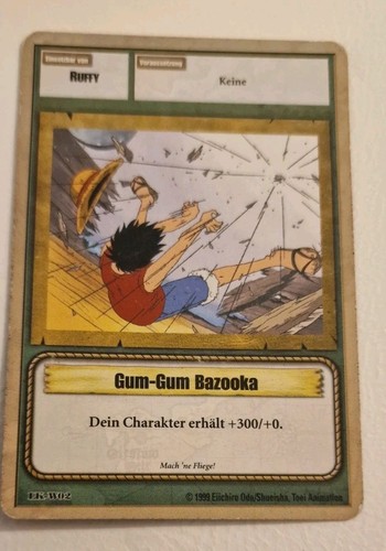 One piece karte - piece, gum-gum