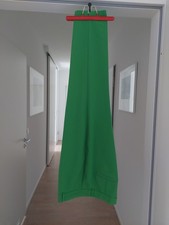 Comma, grasgrüne Stoffhose