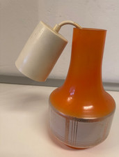 DDR Deckenleuchte Glas Muster