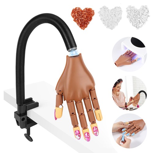 Flexible nail übungshand mit - flexible,