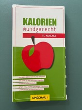 Buch Kalorien mundgerecht 14. Auflage sehr guter Zustand