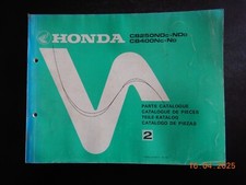 CB250  CB400 N Reparaturanleitung Teilekatalog  Honda -Teile  1983  Parts-List