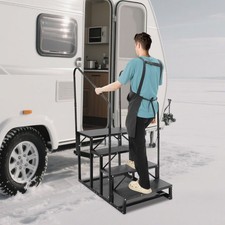 Wohnmobil-Treppe mit Handlauf