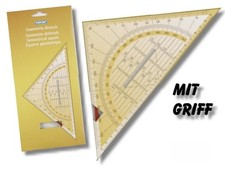 Geometriedreieck mit Halter groß #37110