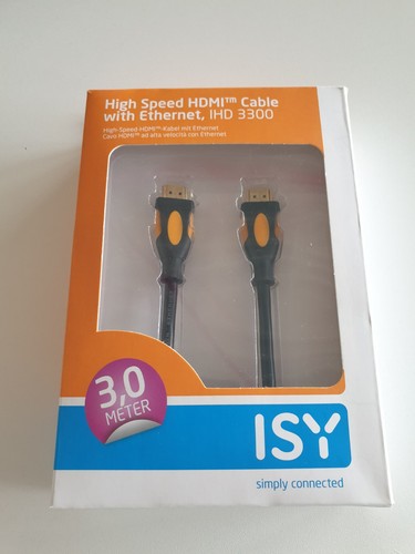 Isy high speed hdmi cable - hdmi,