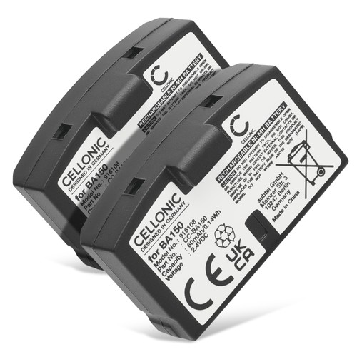 Akku für sennheiser - 2x,