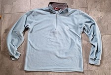 Mammut Fleecepulli Stehkragen mit RV, S hellblau